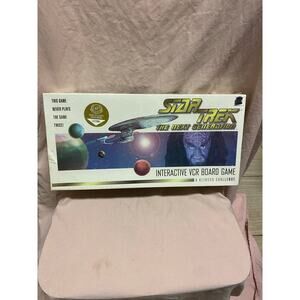 New Star Trek The Next Generation Interactive Board Game A Klingon Challenge VHS